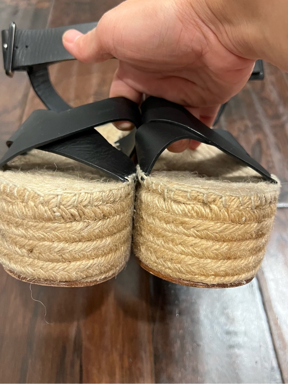 Authentic Celine Paris Wedge Women’s Sandals - Picture 3 of 9